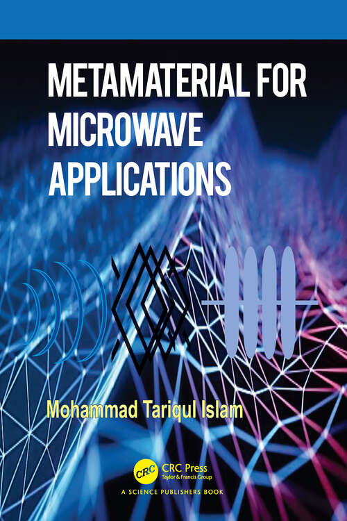 Book cover of Metamaterial for Microwave Applications