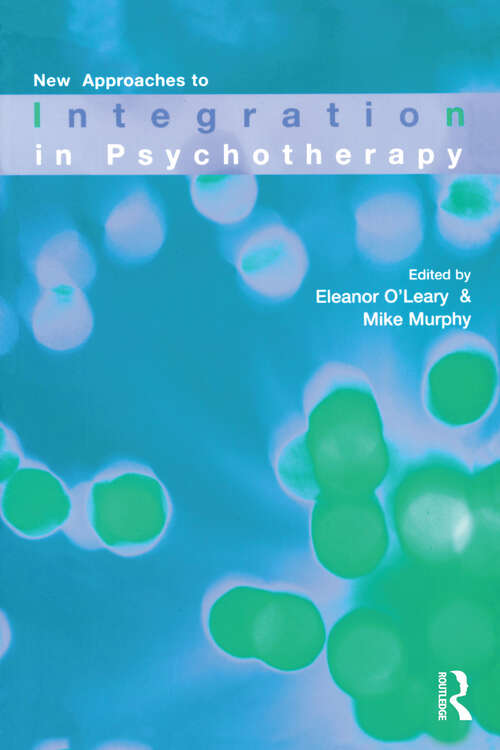 Book cover of New Approaches to Integration in Psychotherapy