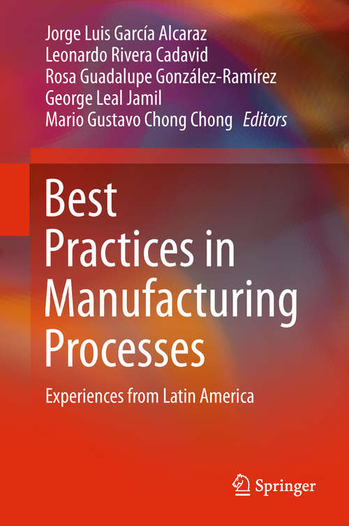Book cover of Best Practices in Manufacturing Processes: Experiences from Latin America