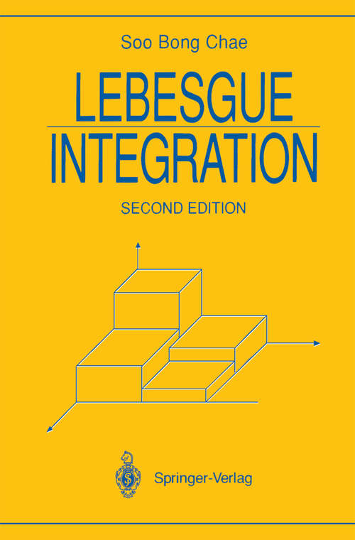 Book cover of Lebesgue Integration (2nd ed. 1995) (Universitext)