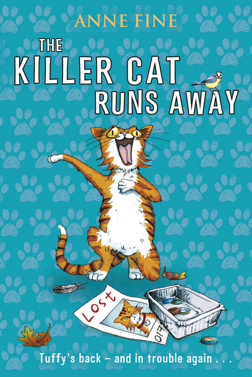 Book cover of The Killer Cat Runs Away