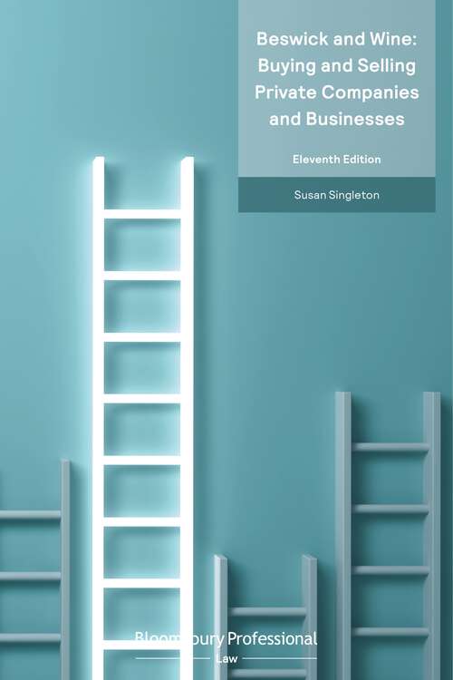Book cover of Beswick and Wine: Buying and Selling Private Companies and Businesses