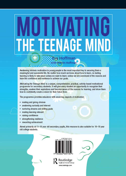 Book cover of Motivating the Teenage Mind