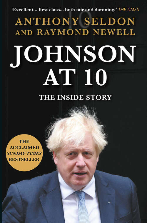 Book cover of Johnson at 10: The Inside Story (Main)