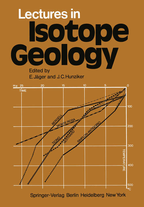 Book cover of Lectures in Isotope Geology (1979)