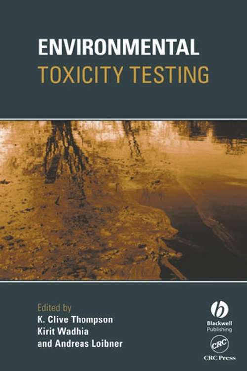 Book cover of Environmental Toxicity Testing (Sheffield Analytical Chemistry Series)