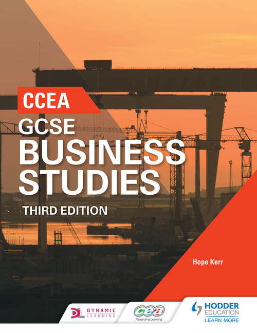 Book cover of CCEA GCSE Business Studies, Third Edition (PDF)