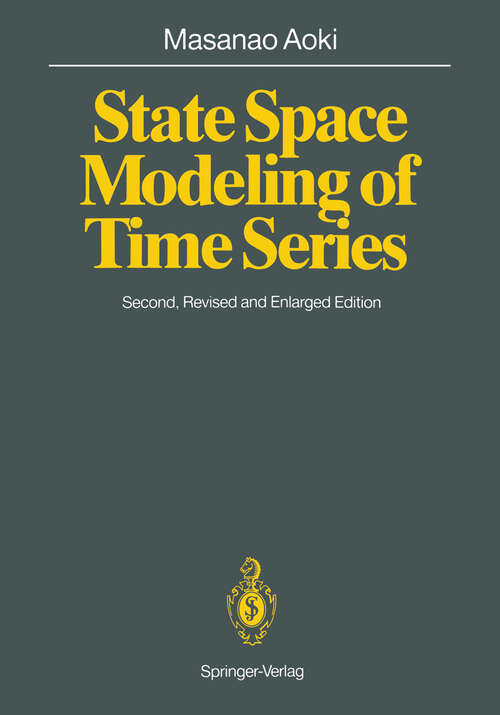 Book cover of State Space Modeling of Time Series (2nd ed. 1990) (Universitext)