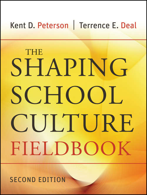 Book cover of The Shaping School Culture Fieldbook (2)