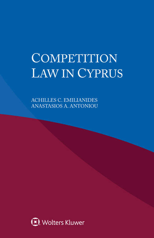 Book cover of Competition Law in Cyprus