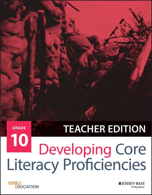 Book cover of Developing Core Literacy Proficiencies, Grade 10 (Teacher Edition)