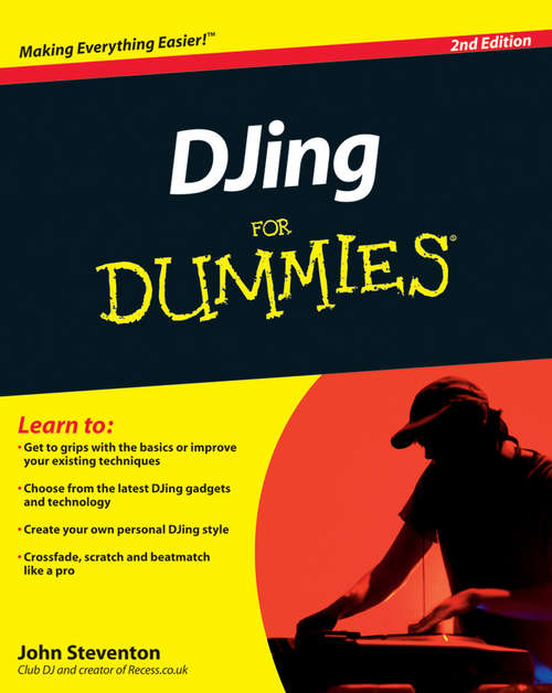 Book cover of DJing For Dummies (2)