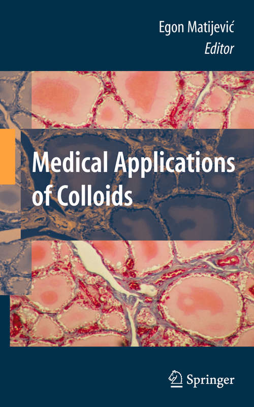 Book cover of Medical Applications of Colloids (2008)