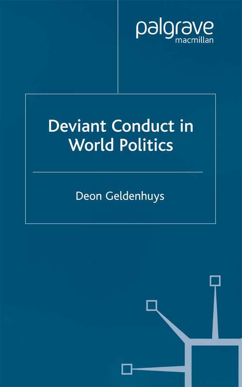 Book cover of Deviant Conduct in World Politics (2004)