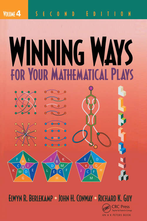 Book cover of Winning Ways for Your Mathematical Plays, Volume 4 (2)