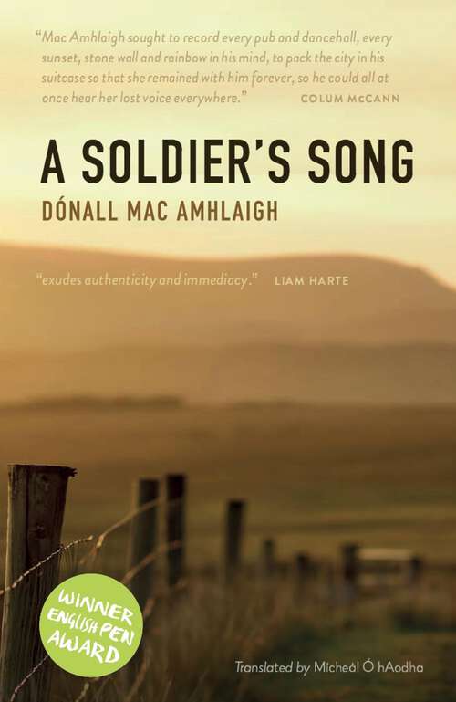 Book cover of A Soldier's Song