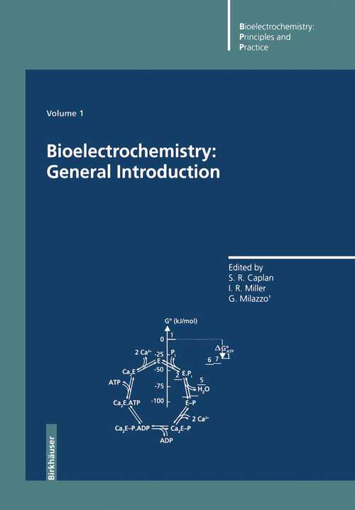 Book cover of Bioelectrochemistry: General Introduction (1995) (Bioelectrochemistry: Principles and Practice #1)