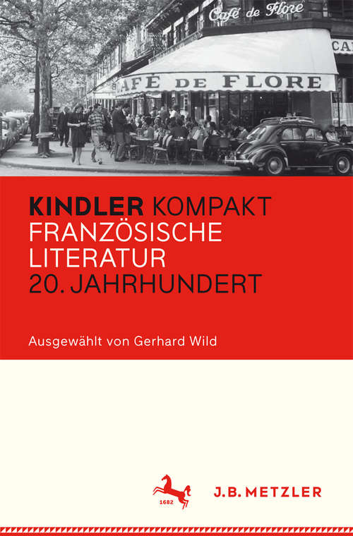 Book cover of Kindler Kompakt: Französische Literatur, 20. Jahrhundert (Zweifarbig)