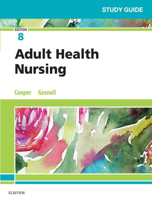 Book cover of Study Guide for Adult Health Nursing - E-Book (8)