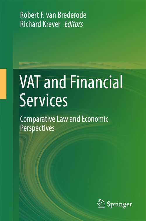 Book cover of VAT and Financial Services: Comparative Law and Economic Perspectives