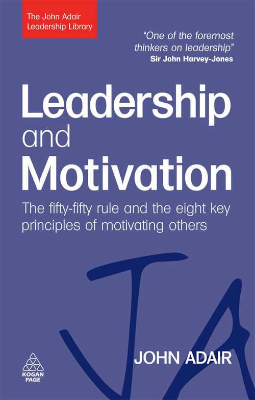 Book cover of Leadership and Motivation