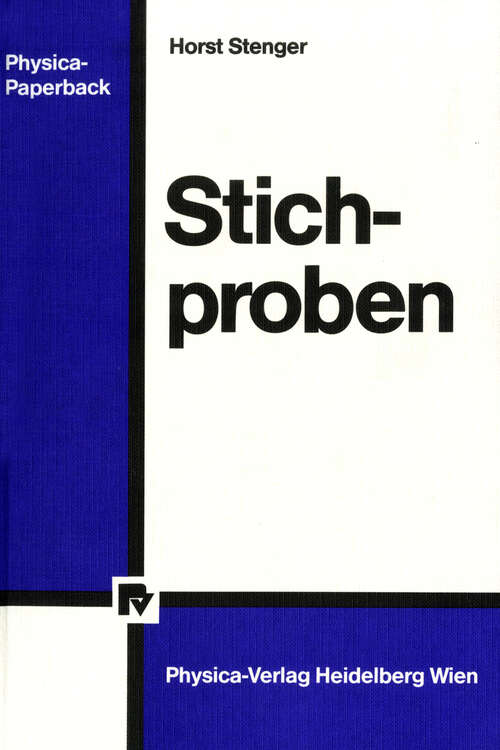 Book cover of Stichproben (1986)