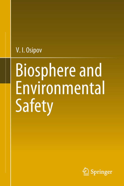 Book cover of Biosphere and Environmental Safety