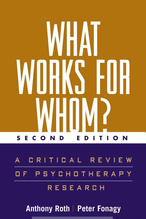 Book cover of What Works for Whom?: A Critical Review of Psychotherapy Research (2) (PDF)