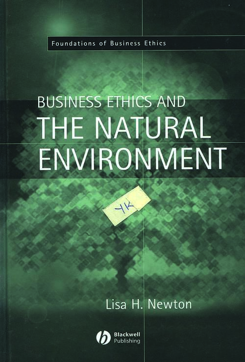 Book cover of Business Ethics and the Natural Environment (Foundations of Business Ethics)