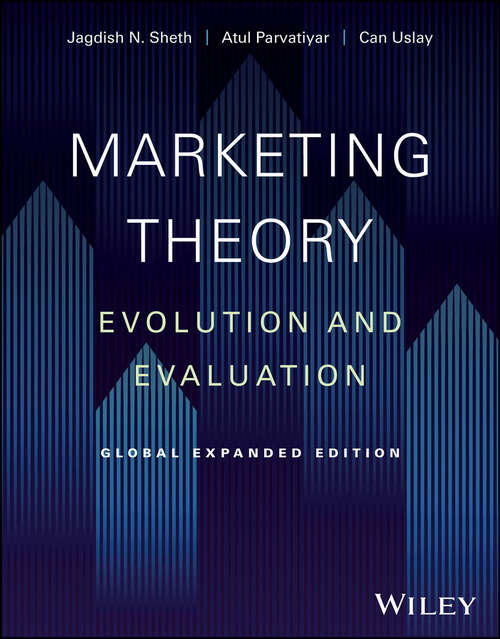 Book cover of Marketing Theory: Evolution and Evaluation (2)