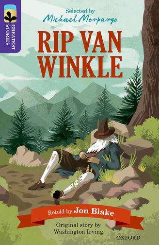 Book cover of Oxford Reading Tree, TreeTops Greatest Stories, Oxford Level 11: Rip Van Winkle (PDF)