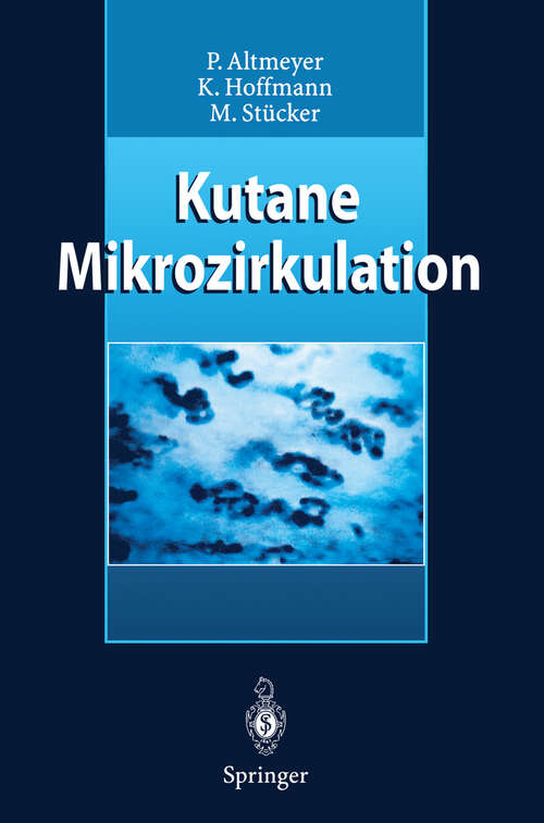 Book cover of Kutane Mikrozirkulation (1997)