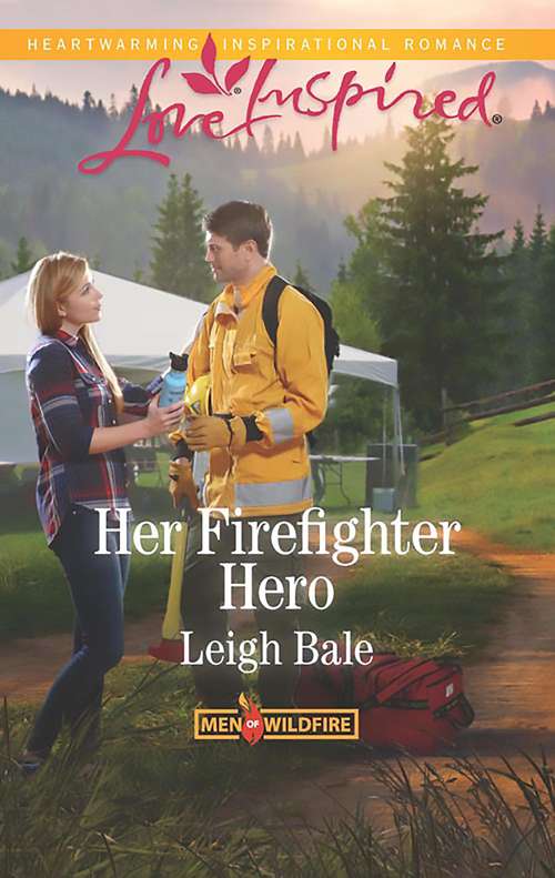 Book cover of Her Firefighter Hero: The Cowboy's Twins Her Firefighter Hero Her Texas Family (ePub edition) (Men of Wildfire #1)