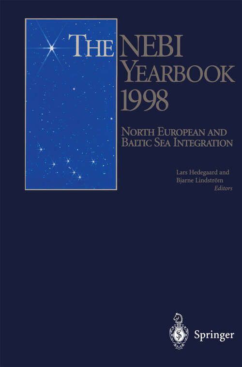 Book cover of The Nebi Yearbook 1998: North European and Baltic Sea Integration (1998)