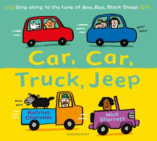 Book cover of Car, Car, Truck, Jeep