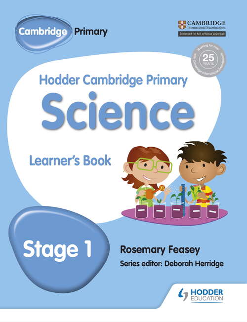 Book cover of Hodder Cambridge Primary Science Learner's Book 1