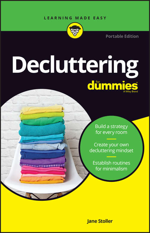 Book cover of Decluttering For Dummies (Portable Edition)