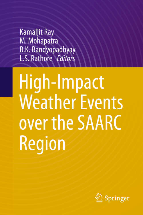 Book cover of High-Impact Weather Events over the SAARC Region (2015)