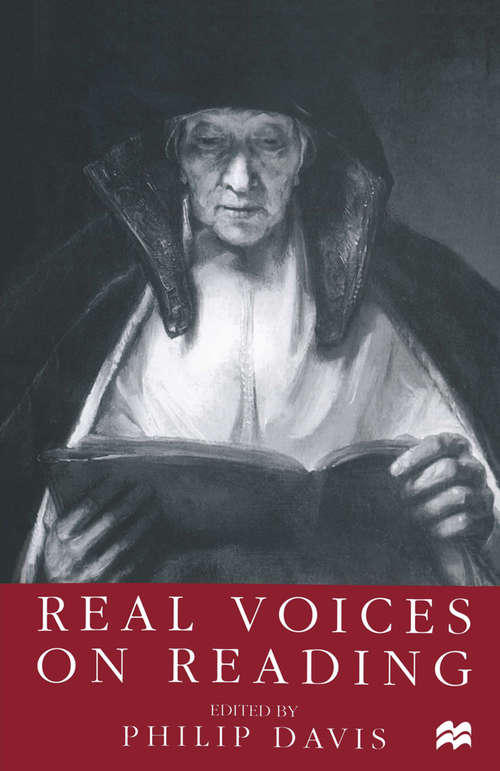 Book cover of Real Voices: On Reading (1st ed. 1997)