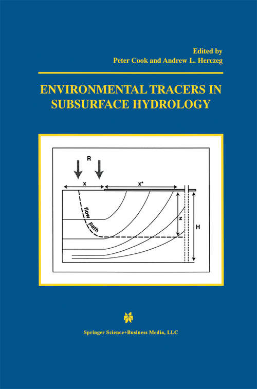 Book cover of Environmental Tracers in Subsurface Hydrology (2000)