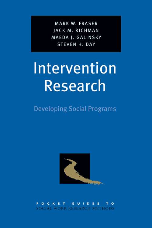 Book cover of Intervention Research: Developing Social Programs (Pocket Guide to Social Work Research Methods)