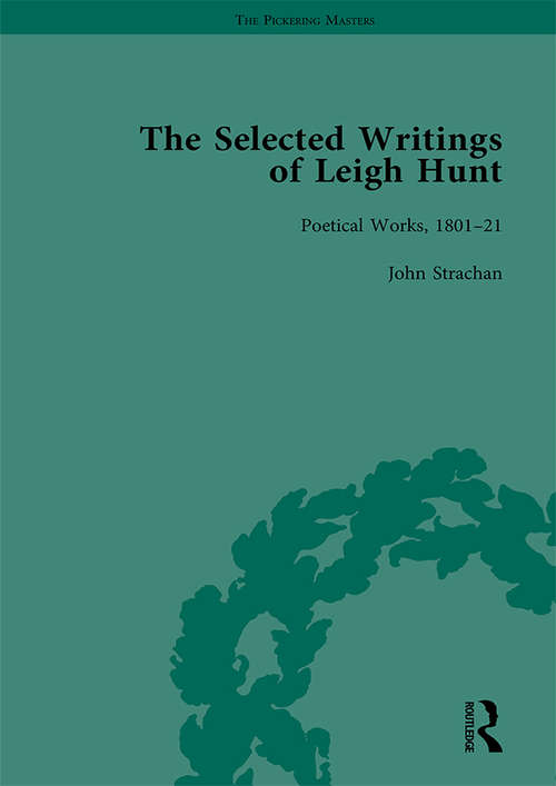 Book cover of The Selected Writings of Leigh Hunt Vol 5