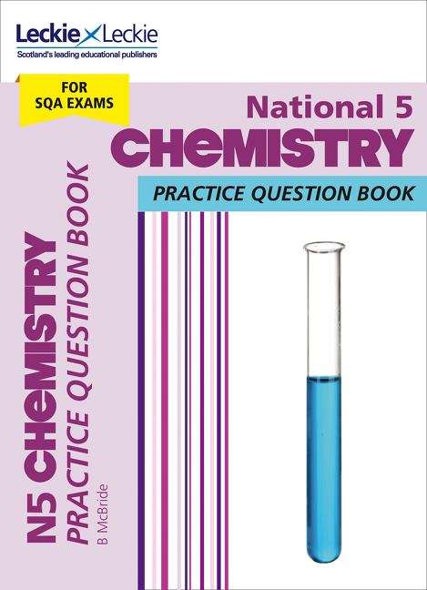 Book cover of National 5 Chemistry Practice Question Book (PDF) (Sqa Practice Question Book Ser.)