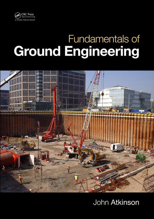Book cover of Fundamentals of Ground Engineering
