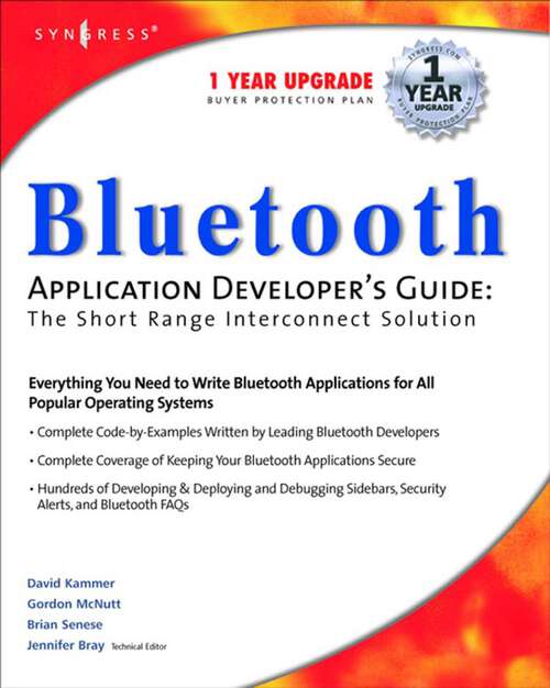 Book cover of Bluetooth Application Developer's Guide