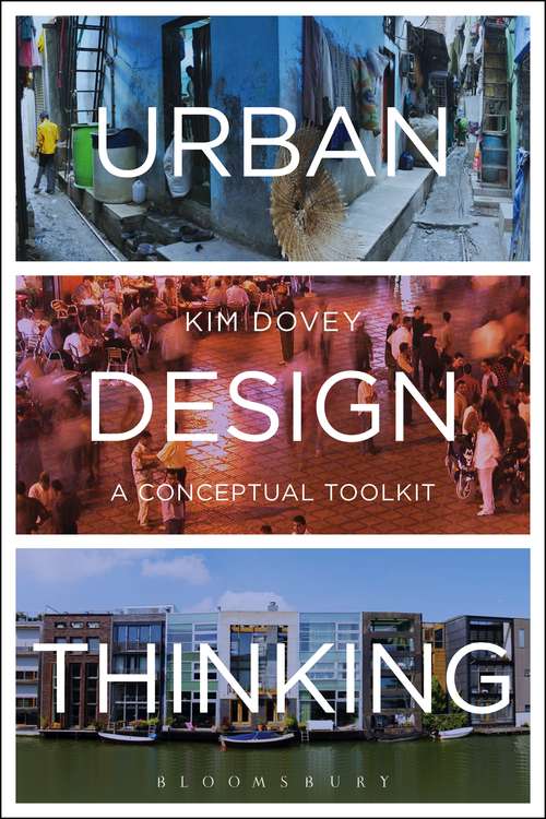 Book cover of Urban Design Thinking: A Conceptual Toolkit