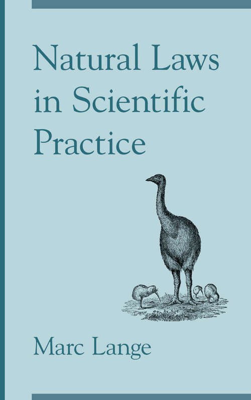 Book cover of Natural Laws In Scientific Practice