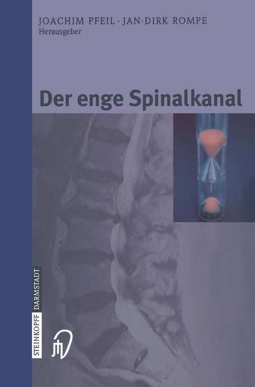 Book cover of Der enge Spinalkanal (2004)