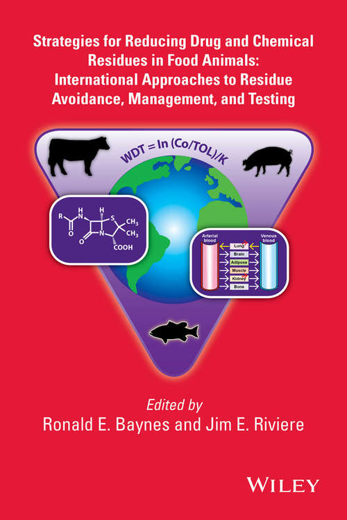 Book cover of Strategies for Reducing Drug and Chemical Residues in Food Animals: International Approaches to Residue Avoidance, Management, and Testing