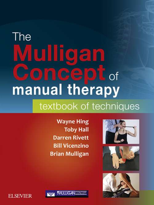 Book cover of The Mulligan Concept of Manual Therapy - eBook: Textbook of Techniques (2)